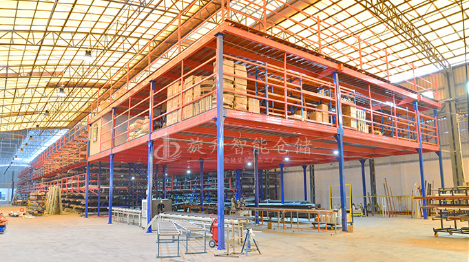 佛山阁楼式仓库货架被应用的四大理由！旋升智能仓储.jpg